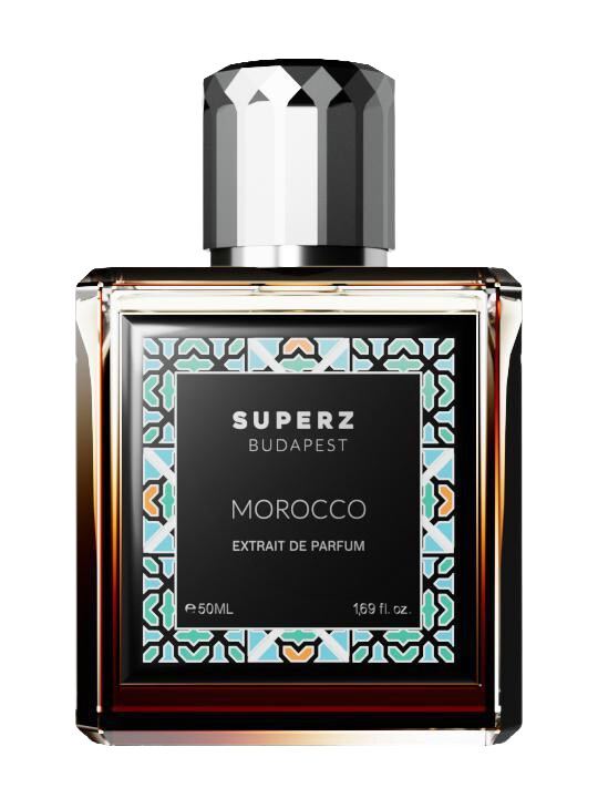 Frasco do perfume Superz Morocco