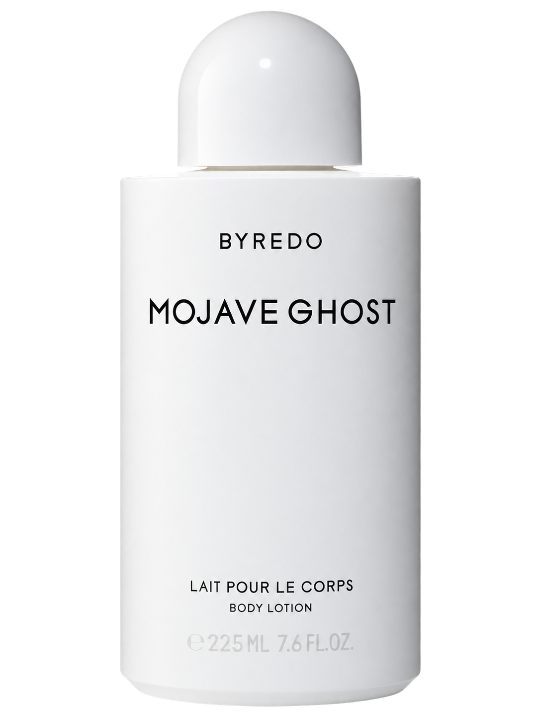 Frasco do perfume Byredo Mojave Ghost Body Lotion