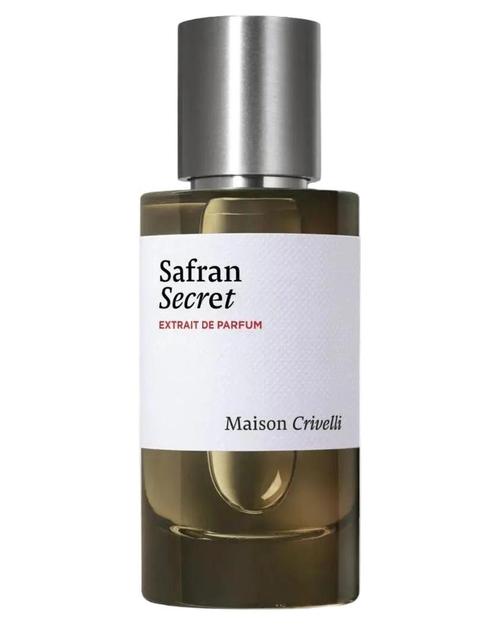 Frasco do perfume Maison Crivelli Safran Secret