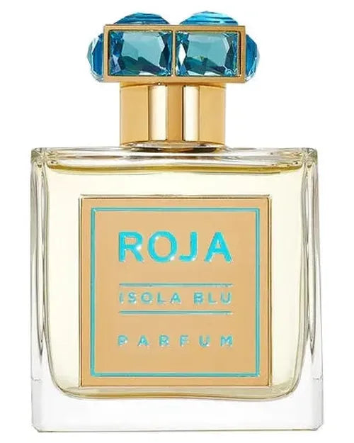 Frasco do perfume Roja Isola Blu
