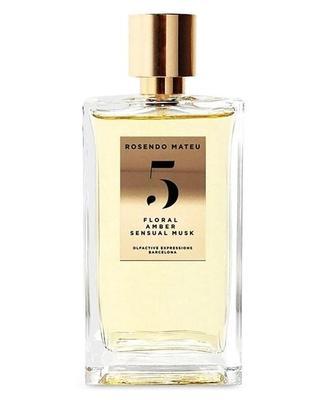 Frasco do perfume Rosendo Mateu No. 5