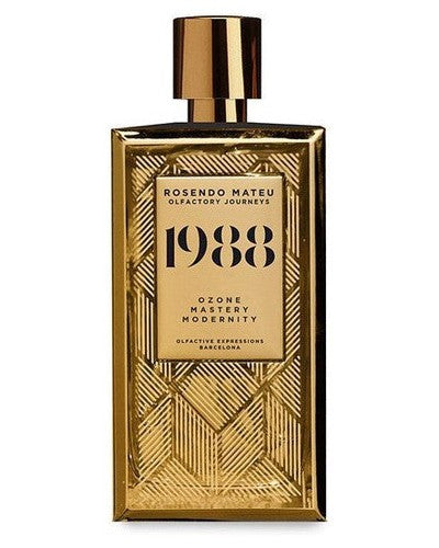 Frasco do perfume Rosendo Mateu 1988