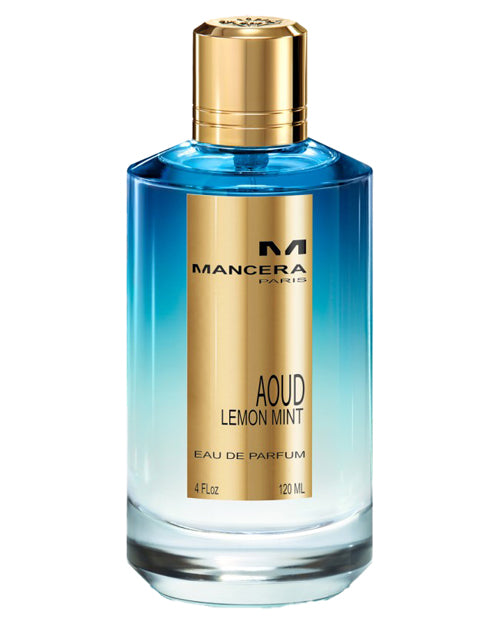 Frasco do perfume Mancera Aoud Lemon Mint