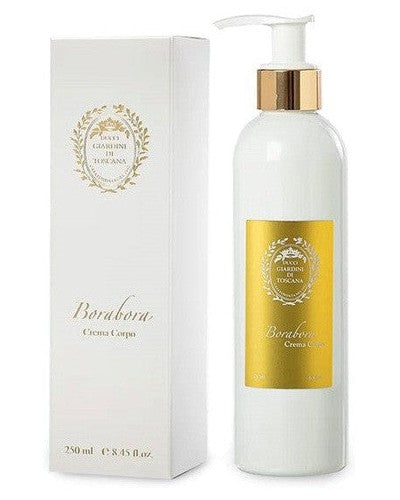 Frasco do perfume Giardini di Toscana Bora Bora Body Lotion