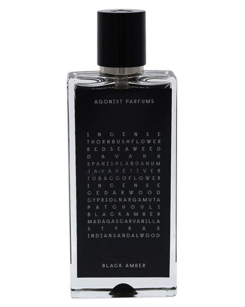 Frasco do perfume Agonist Black Amber