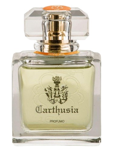 Frasco do perfume Carthusia Terra Mia