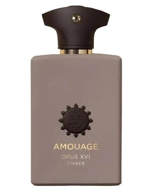 Frasco do perfume Amouage Opus XVI Timber