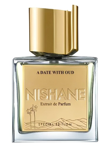 Frasco do perfume Nishane A Date with Oud