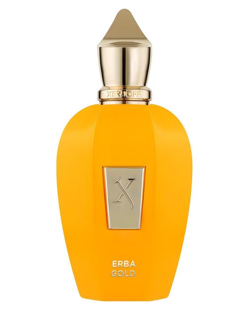 Frasco do perfume Xerjoff Erba Gold